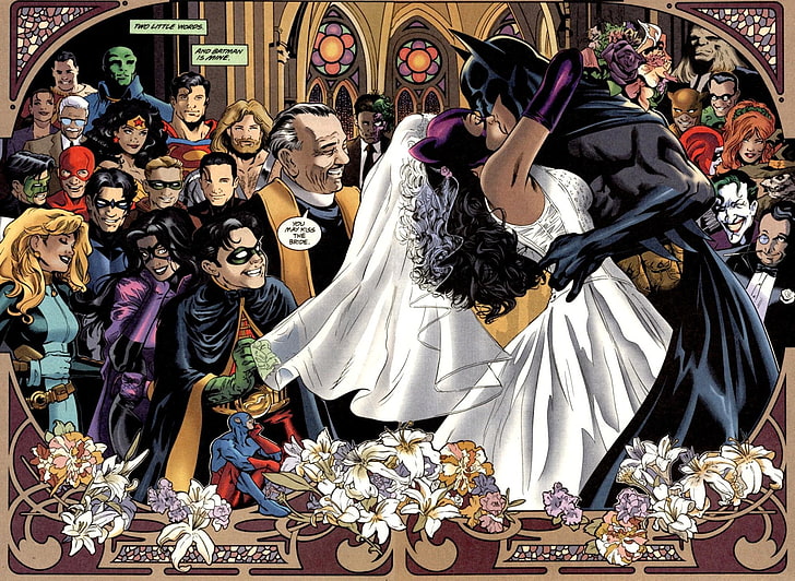 Batman, Atom (DC Comics), Catwoman, Flash, Harley Quinn, Huntress (DC Comics), HD wallpaper