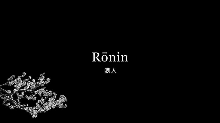 minimalism, Japan, 47 Ronin, Sakura blossom, cherry blossom, HD wallpaper