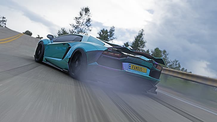 Lamborghini Aventador LP 770-4 SVJ, Forza Horizon 5, car, video games