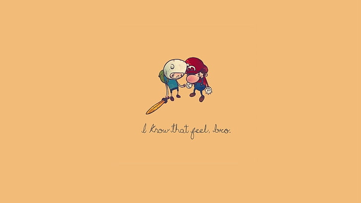 i know that feel, bro Adventure Time Jake the Human clip-art, HD wallpaper