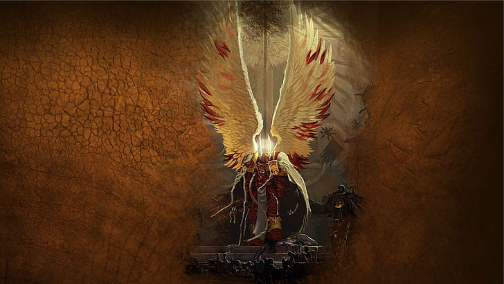 Sanguinius - Warhammer 40.000, warhammer 40k game poster, games