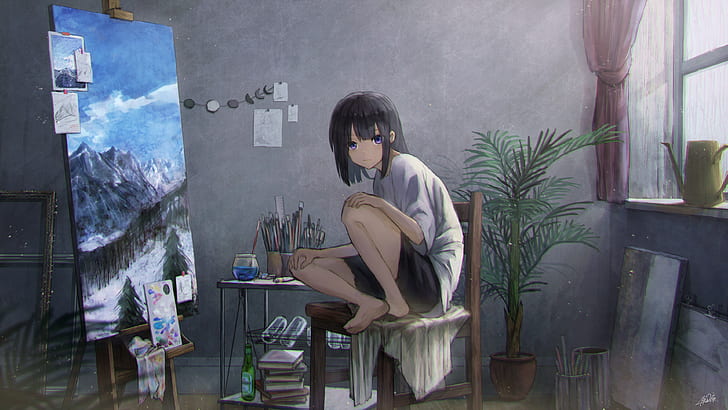 Anime girl room 1080P, 2K, 4K, 5K HD wallpapers free download | Wallpaper  Flare