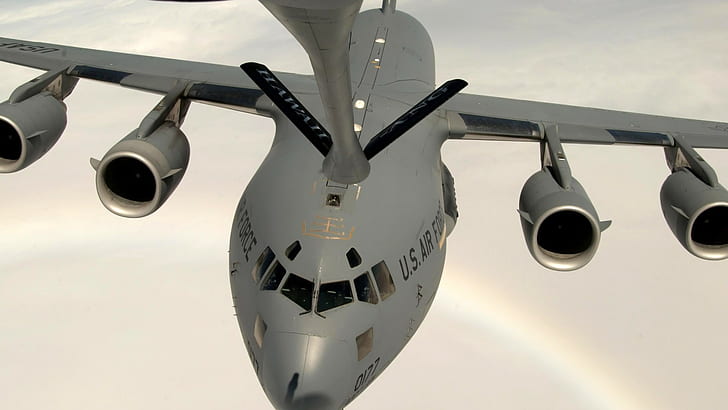 military aircraft, airplane, jets, Boeing C-17 Globemaster III, HD wallpaper