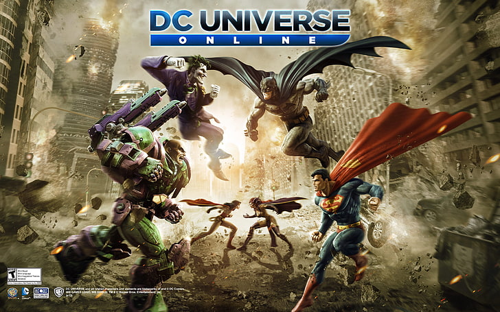 DC Universe Online Game, DC Universe Online wallpaper, Games