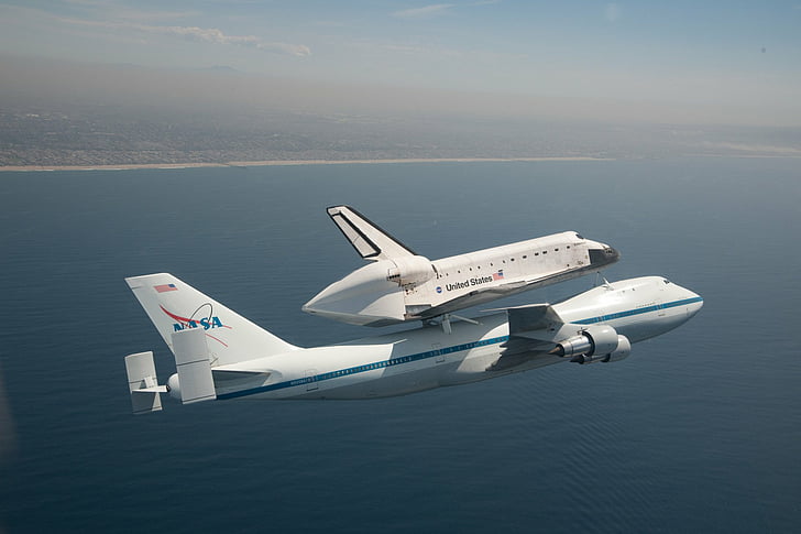 Space Shuttles, Space Shuttle Endeavour, Airplane, NASA, air vehicle, HD wallpaper