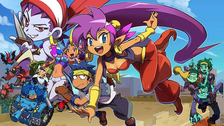 Shantae and the Pirate's Curse, Risky Boots, Sky (Shantae), HD wallpaper