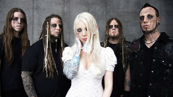 HD wallpaper: Maria Brink, In This Moment (Band), hands ...