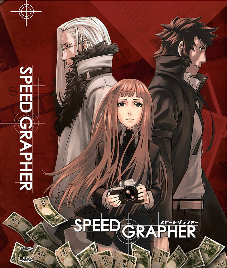 Speed Grapher, Tennouzu Kagura, Tatsumi Saiga, Chouji Suitengu