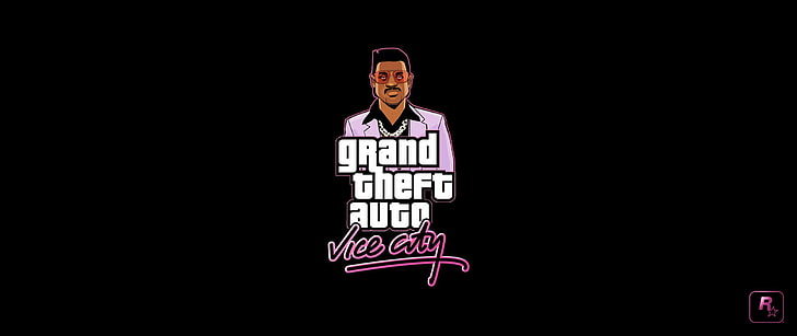 ultra-wide, video games, Grand Theft Auto, Grand Theft Auto Vice City, HD wallpaper