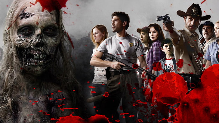 TV Show, The Walking Dead, Amy Harrison, Andrea Harrison, Andrew Lincoln, HD wallpaper