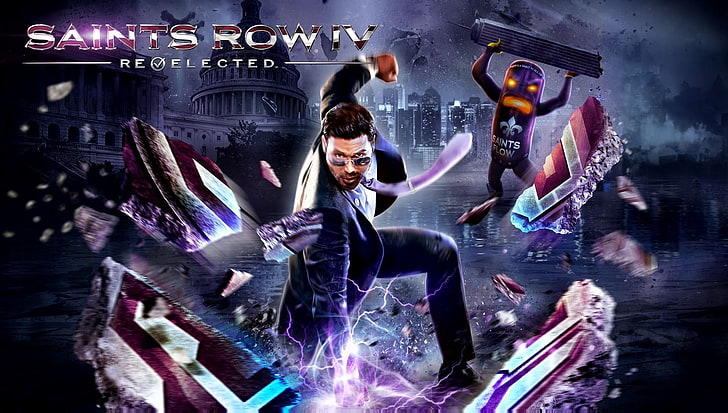 saints row iv re elected, technology, young adult, digital composite, HD wallpaper