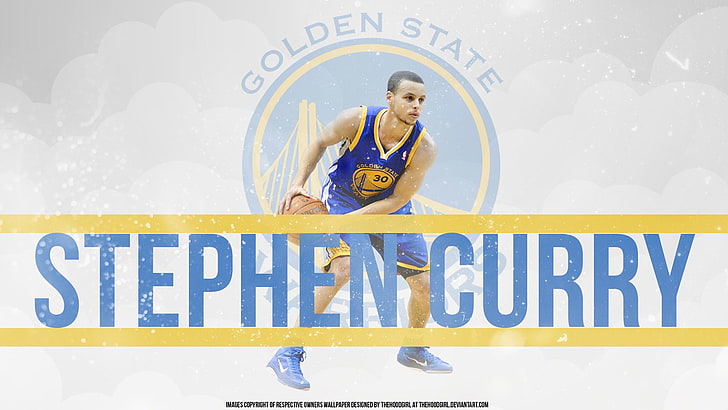 Stephen Curry digital wallpaper, Basketball, Golden State Warriors