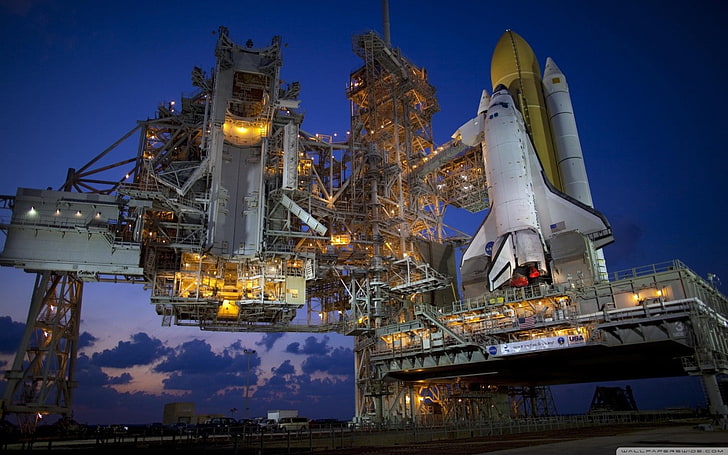 Cape Canaveral, rocket, space shuttle, NASA, industry, fuel and power generation, HD wallpaper