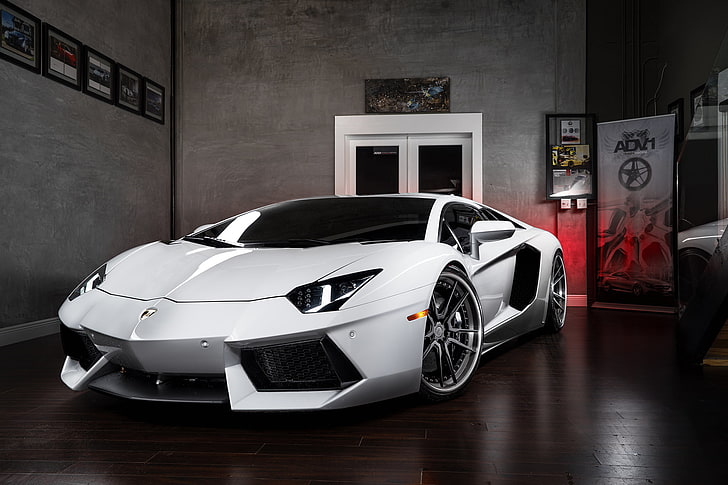 HD wallpaper: Lamborghini, Power, Front, White, LP700-4, Aventador, Wheels  | Wallpaper Flare