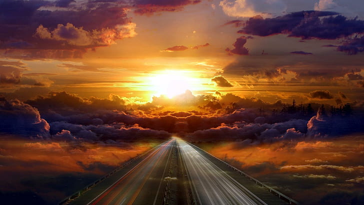 Heaven's Road, skyphoenixx1, picture, fantastic, nice, beautiful, HD wallpaper