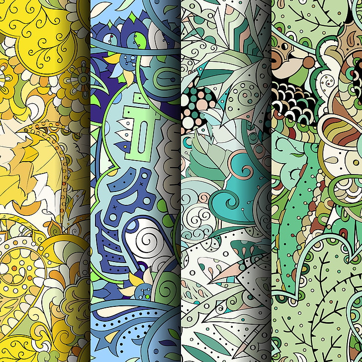 pattern, texture, full frame, backgrounds, multi colored, no people