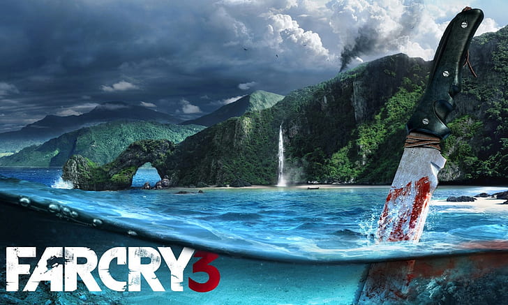Far Cry 3 Video Game, farcry 3 game cover, games