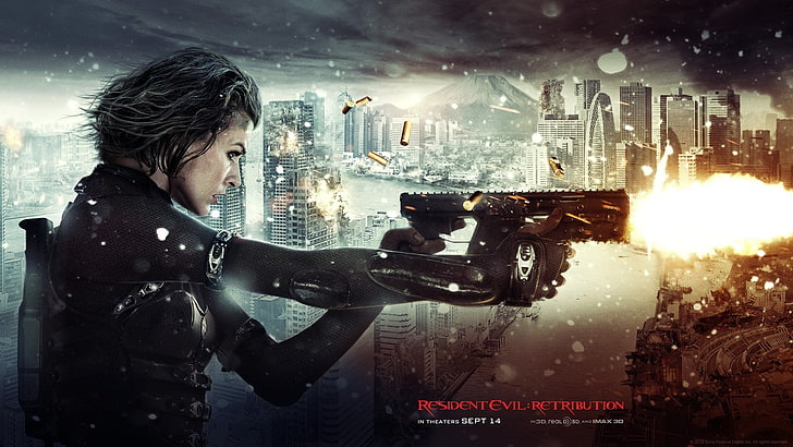 movies, Resident Evil: Retribution, Milla Jovovich, architecture