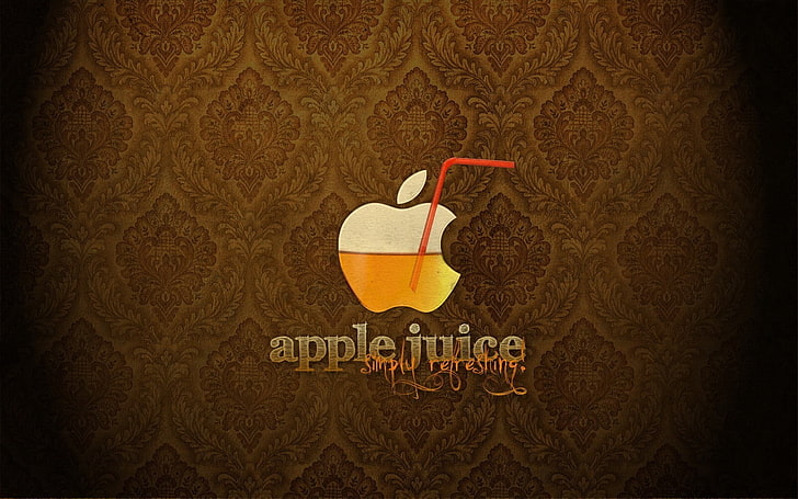 technology, Apple Inc., logo, pattern, digital art, text, communication, HD wallpaper