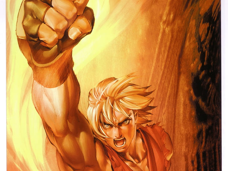 Street Fighter, Ken Masters, HD wallpaper