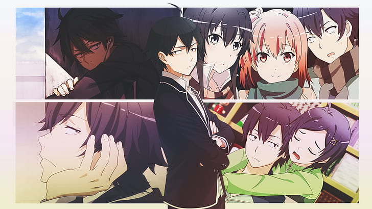 HD wallpaper: Anime, My Teen Romantic Comedy SNAFU, Hikigaya Hachiman,  Komachi Hikigaya | Wallpaper Flare