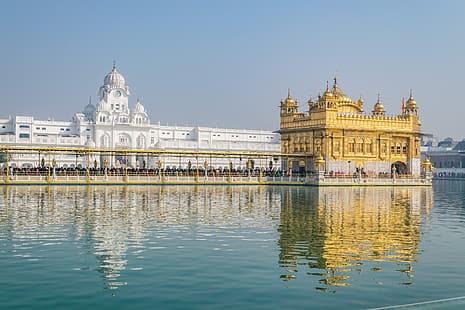 HD wallpaper: view, India, Golden temple, Golden Sahib | Wallpaper Flare