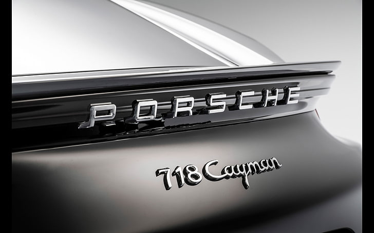 2017 Porsche 718 Cayman HD Desktop Wallpaper 05, text, communication, HD wallpaper