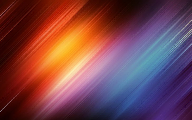 Abstract, Rainbow, Colorful, Digital Art, HD wallpaper