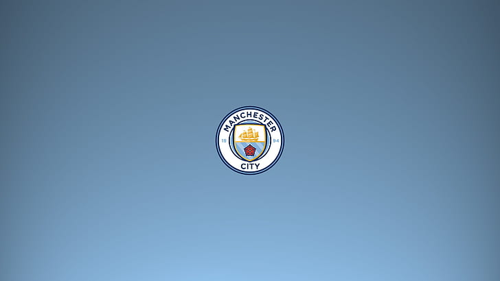 Soccer, Manchester City F.C., Emblem, Logo, HD wallpaper