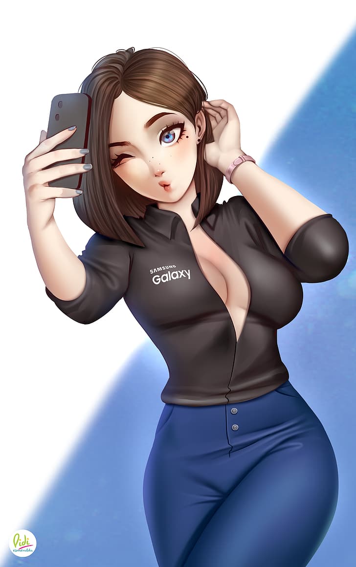 Sam (Samsung virtual assistant), fictional character, rule 34, HD wallpaper