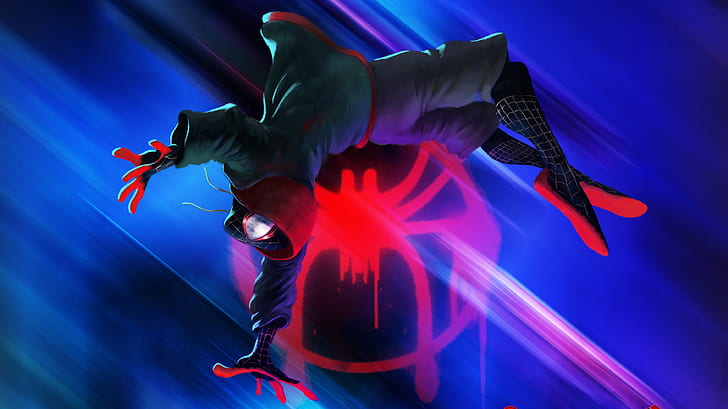 HD wallpaper: Spider-Man: Into the Spider-Verse, Miles Morales, animated  movies | Wallpaper Flare