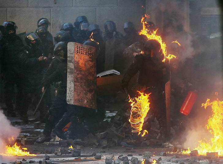 Democracy, European integration, Kyiv, Maidan, Ukraine, Ukrainians, HD wallpaper