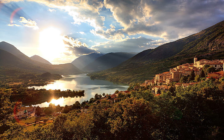 Abruzzo National Park, landscape, nature, HD wallpaper