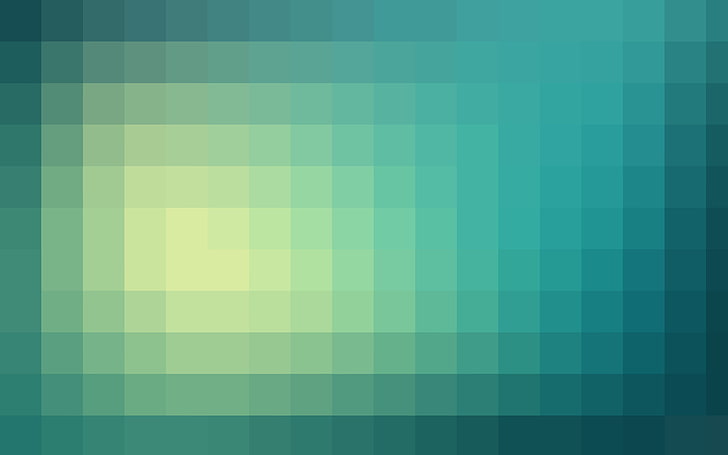 teal a db, selective coloring, minimalism, pattern, pixelated, HD wallpaper