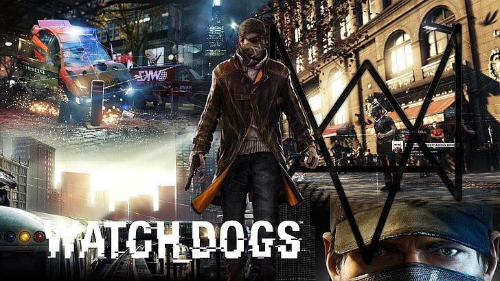 Watch Dogs wallpaper, Watch_Dogs, Ubisoft, video games, architecture, HD wallpaper