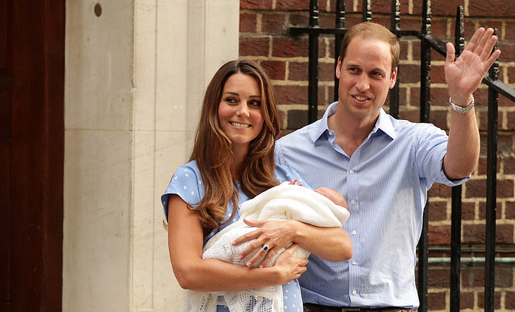 HD wallpaper: Prince William and Kate Middleton, royal baby, princess kate  | Wallpaper Flare