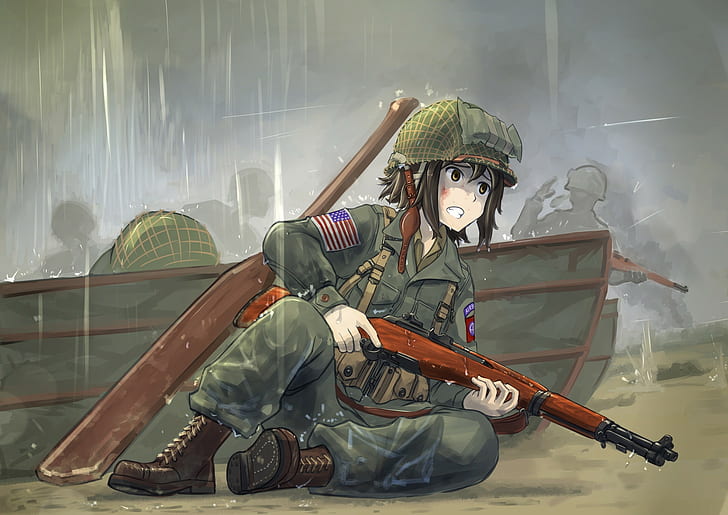 WWII Anime Girls-demhanvico.com.vn