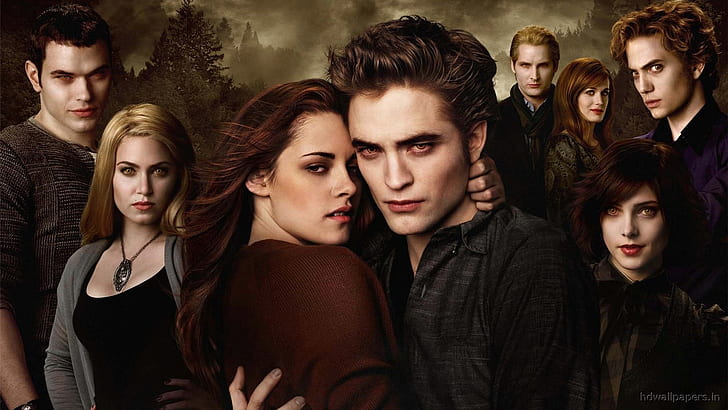 The Twilight Saga: Breaking Dawn HD, twilight characters poster, HD wallpaper