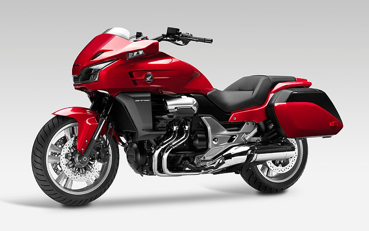  Fondo de pantalla HD Honda CTX1, motocicleta de turismo Honda roja, motocicletas