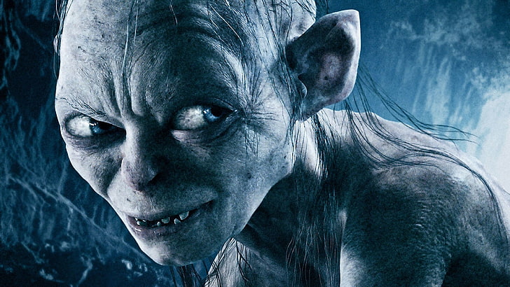 Lord Of The Rings Gollum digital wallpaper, The Lord of the Rings