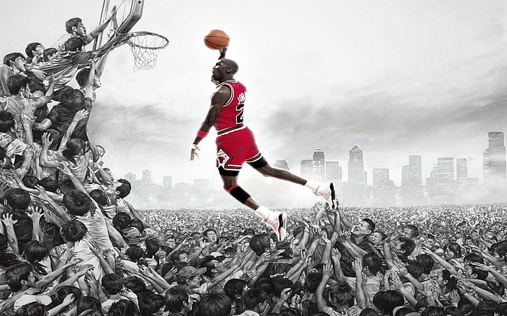 men jordan basketball michael jordan 1920x1200  People Michael Jordan HD Art, HD wallpaper