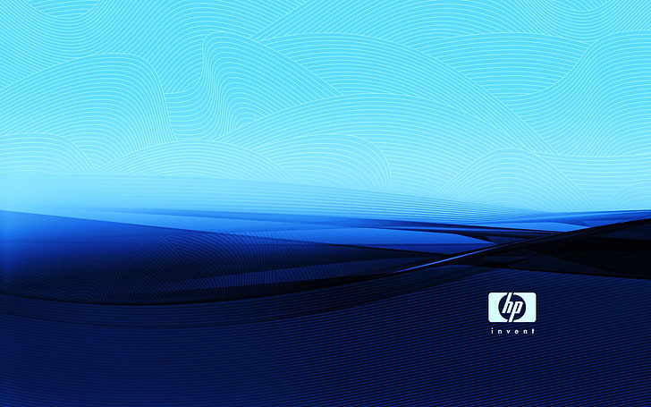 HP Invent, blue HP HD wallpaper, Computers, communication, no people