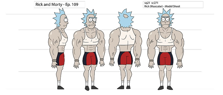 Rick and Morty illustration, Rick Sanchez, human representation
