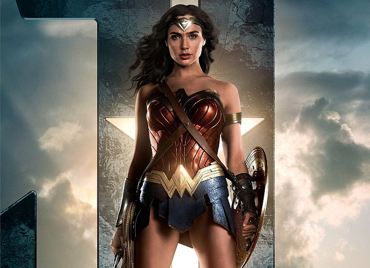 cinema, Wonder Woman, demigod, armor, movie, hero, film, shield