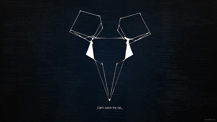 geometric animal illustration with text overlay, watch, Watch_Dogs