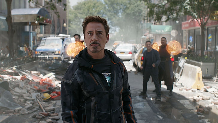 Tony Stark, Avengers: Infinity War, Robert Downey Jr., Iron Man, HD wallpaper