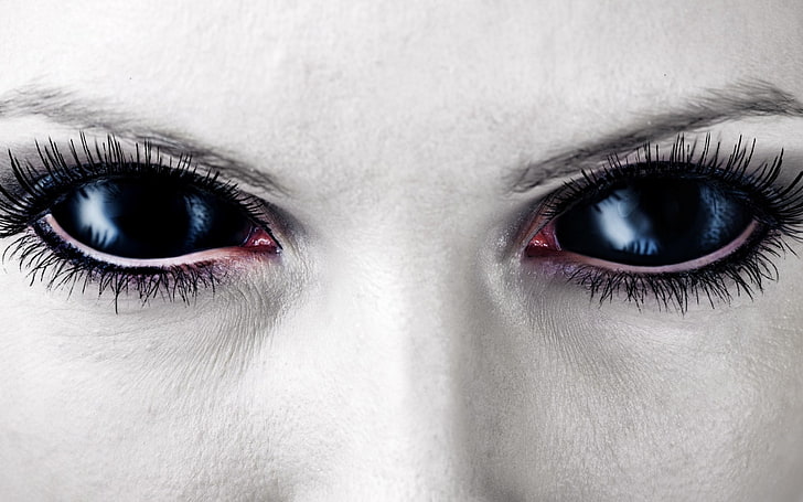 HD wallpaper: creepy, Dark, Evil, horror, scary, human ...
 Evil Eyes In Dark