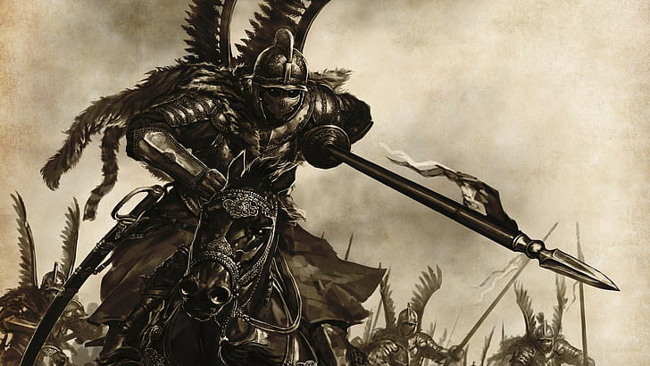 Polish hussar, winged hussar, Mount and Blade, MountandBlade: With Fire and Sword, HD wallpaper
