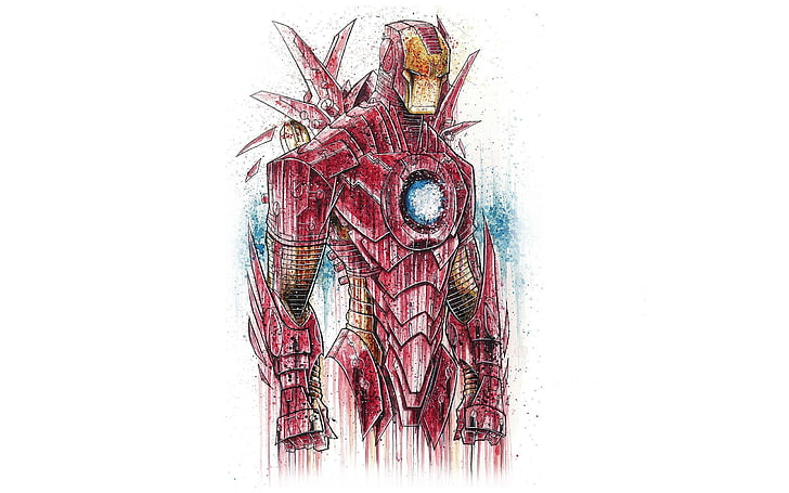 Collection 125+ iron man drawing