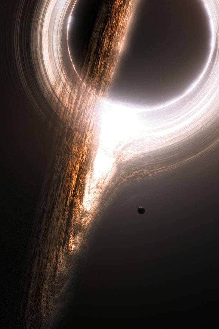HD wallpaper: Interstellar (movie), galaxy, stars, Moon, planet, black  holes | Wallpaper Flare